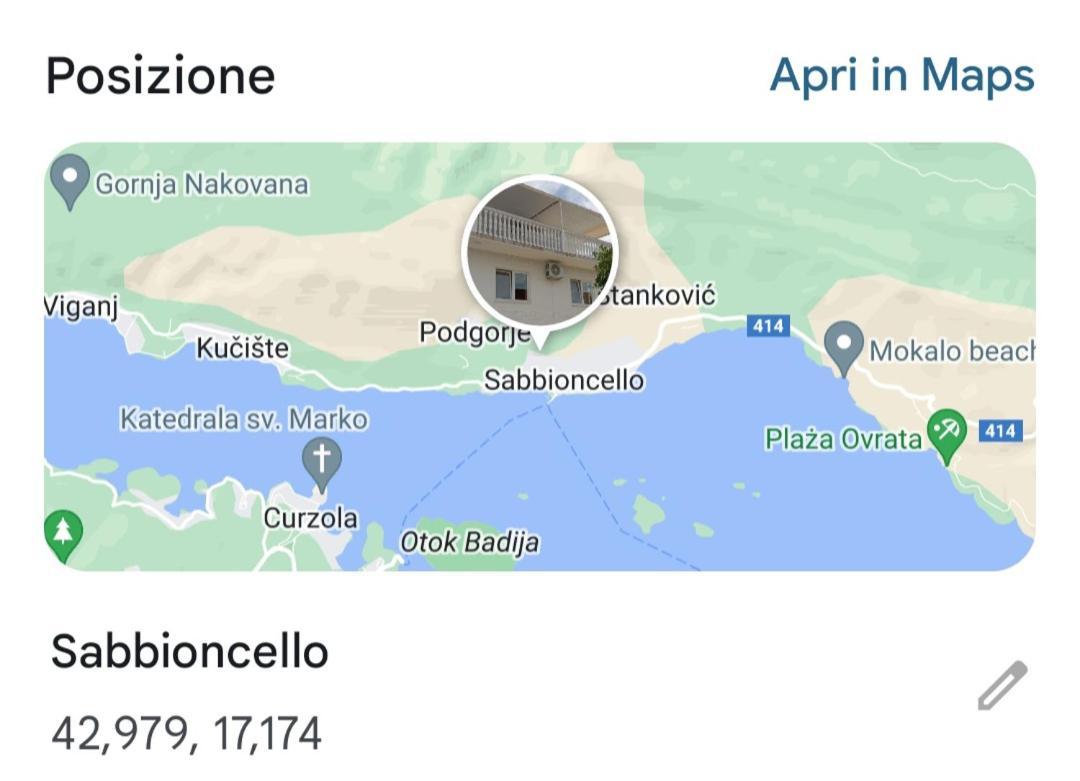 Jamm Mare E Monti Hébergement de vacances Orebić
