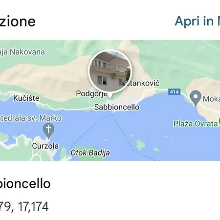Villa Jamm Mare E Monti Orebić Exterior foto